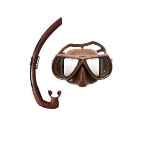 NIB Palantic Diving Mask + MAres Snorkel (Brown)